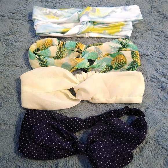 Accessories - 💛🍍Set of 4 Large Headbands